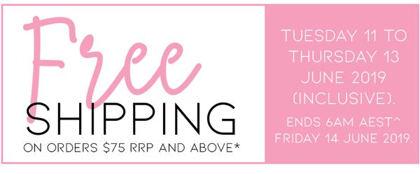 Free shipping is on now!