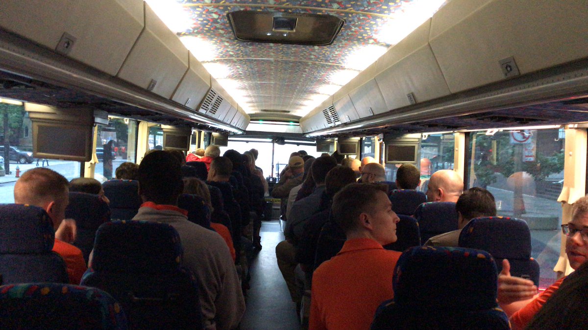 Day one of the FeneTech Users Conference ends on a full house and  short bus trip to a nearby brewery. #FeneTech #UsersConference