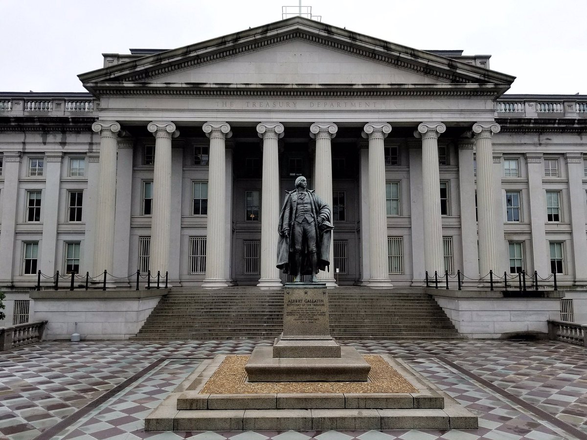 ClassicalArchit's tweet photo. The Treasury Building in Washington DC is the headquarters building of the US Department of the Treasury. 

The building was built in stages from 1836-1869 to the design of architects Robert Mills, Ammi B. Young, Alexander H. Bowman, Isaiah Rogers, and Alfred B. Mullett https://t.co/RiGTZ5Nk5i