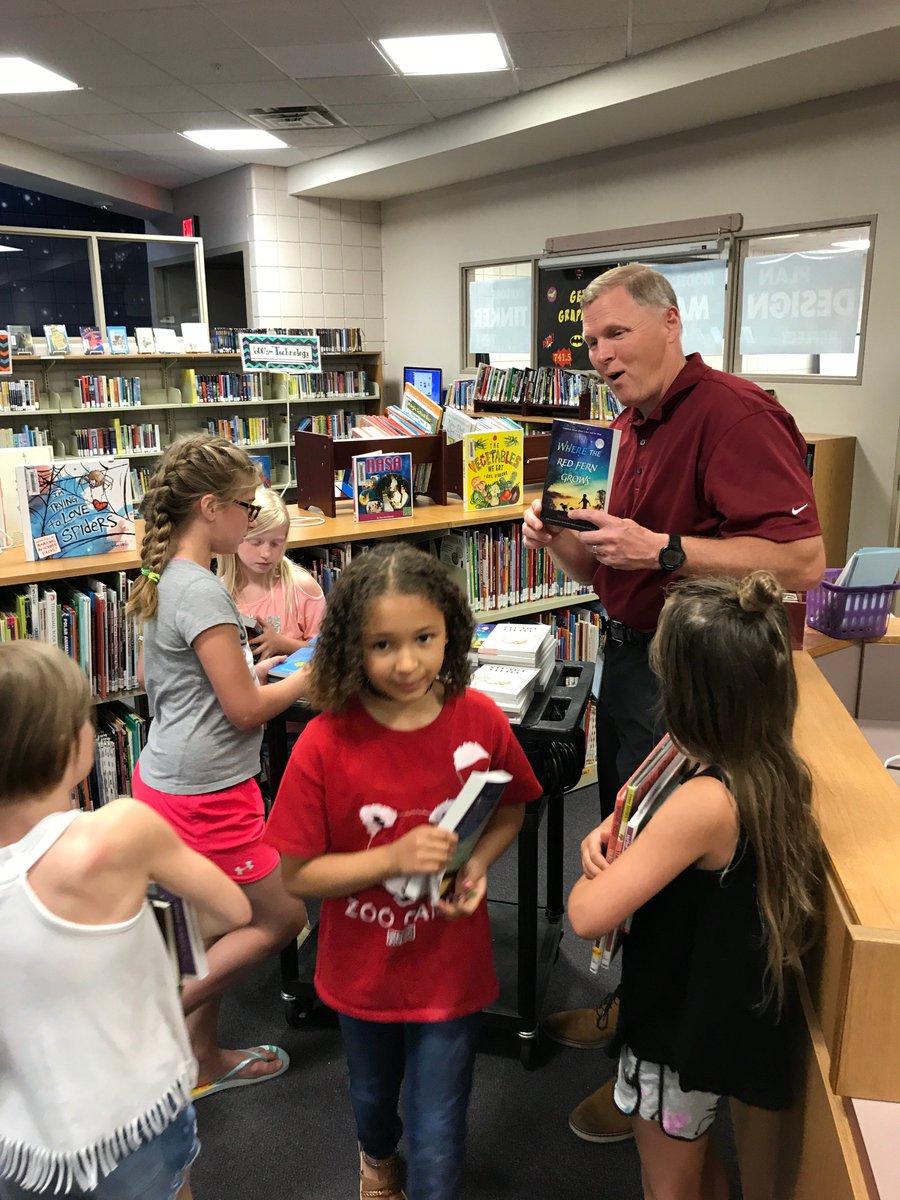 Summer library begins at Aldrich for Abbott, Aldrich, and Cottonwood.  Dr. Sutfin giving out free books.  Every Tuesday, Wednesday, and Thursday during June and July, except July 4 for books clubs and more.