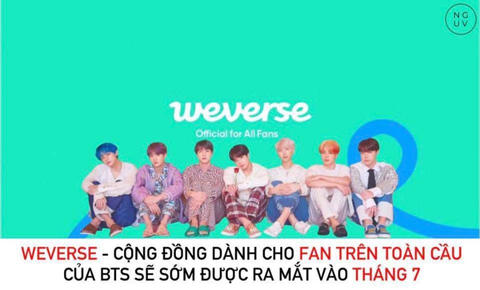 LFTFANPAGE_twt's tweet photo. [INFO] [190611] Weverse - Cộng đồng dành cho fan toàn cầu của @BTS_twt sẽ được ra mắt vào tháng 7 này!

Weverse đã chính thức hoạt động vào hôm nay, nhưng trang cộng đồng dành cho fan toàn cầu của BTS sẽ hoạt động vào tháng 7 năm nay...(+) https://t.co/FhKaQ5myfW