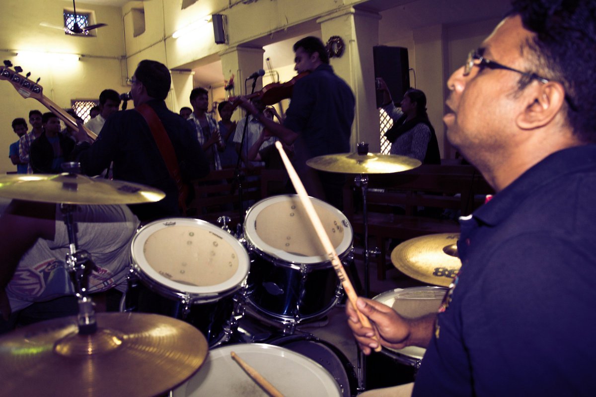 crosslegacy's tweet image. A view from Jagan's side! Search for Cross Legacy on Spotify, Apple Music. #crosslegacy #listennow #playlive #liveband #indie  #ccm #christianrock #gospel #bangalorebands #christianmetal #christianmetalheads #originalmusic #bijoythangaraj #dramith #crosslegacyband #drummer