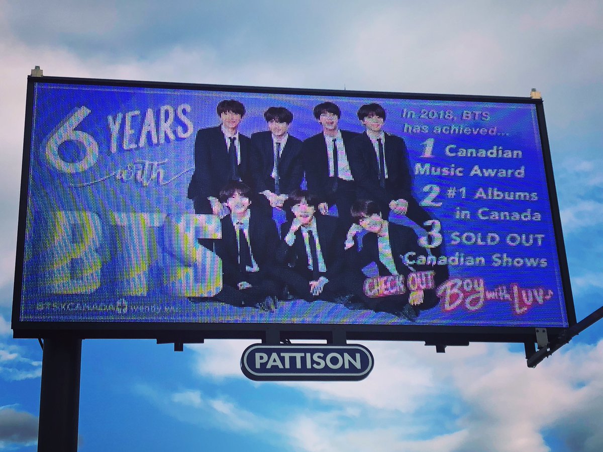 So proud of our #2019BTSFESTA billboards right here in #Edmonton! Lots of love to @BTS_twt and #BTSARMY💜💜💜💜💜💜💜💜

Thank you to @wuuow, @kw_bts_, @BTSxCanada and @Alberta_BTS 🥰

#BTSLuvFromCanada #BTSinEdmonton #WelcomeToFESTA #BTSinCanada2019