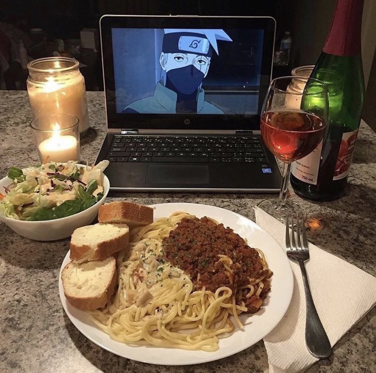 Love having dinner nights with bae ❤️