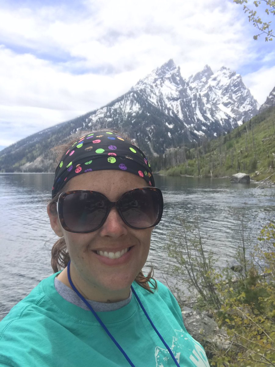 MrsElliottMath's tweet image. The Hawks had a great first day canoeing on String Lake and hiking to Jenny Lake. #tetonsCPS