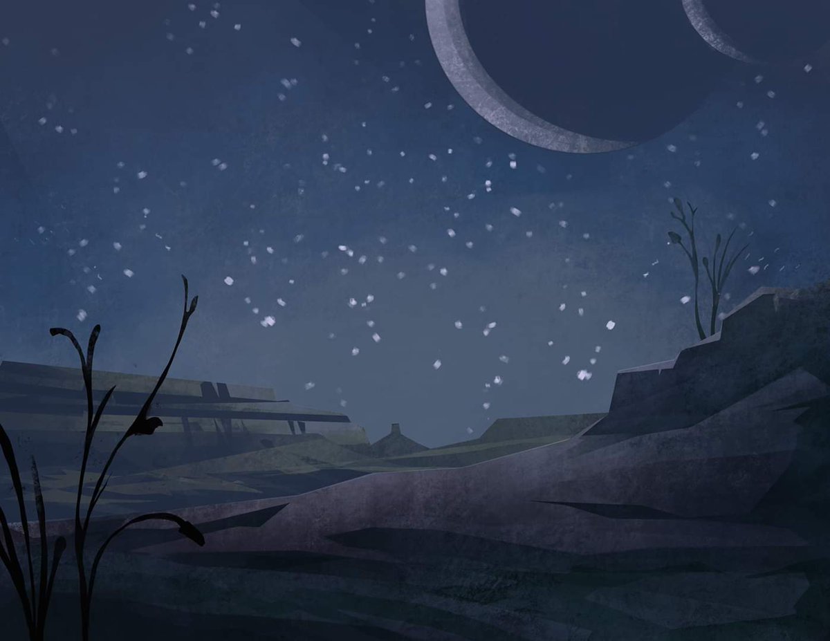 Tina_Draws's tweet image. Time lapse compilation for a planetary surface 🌄
#art #artistsontwitter #csufvisualarts #conceptart