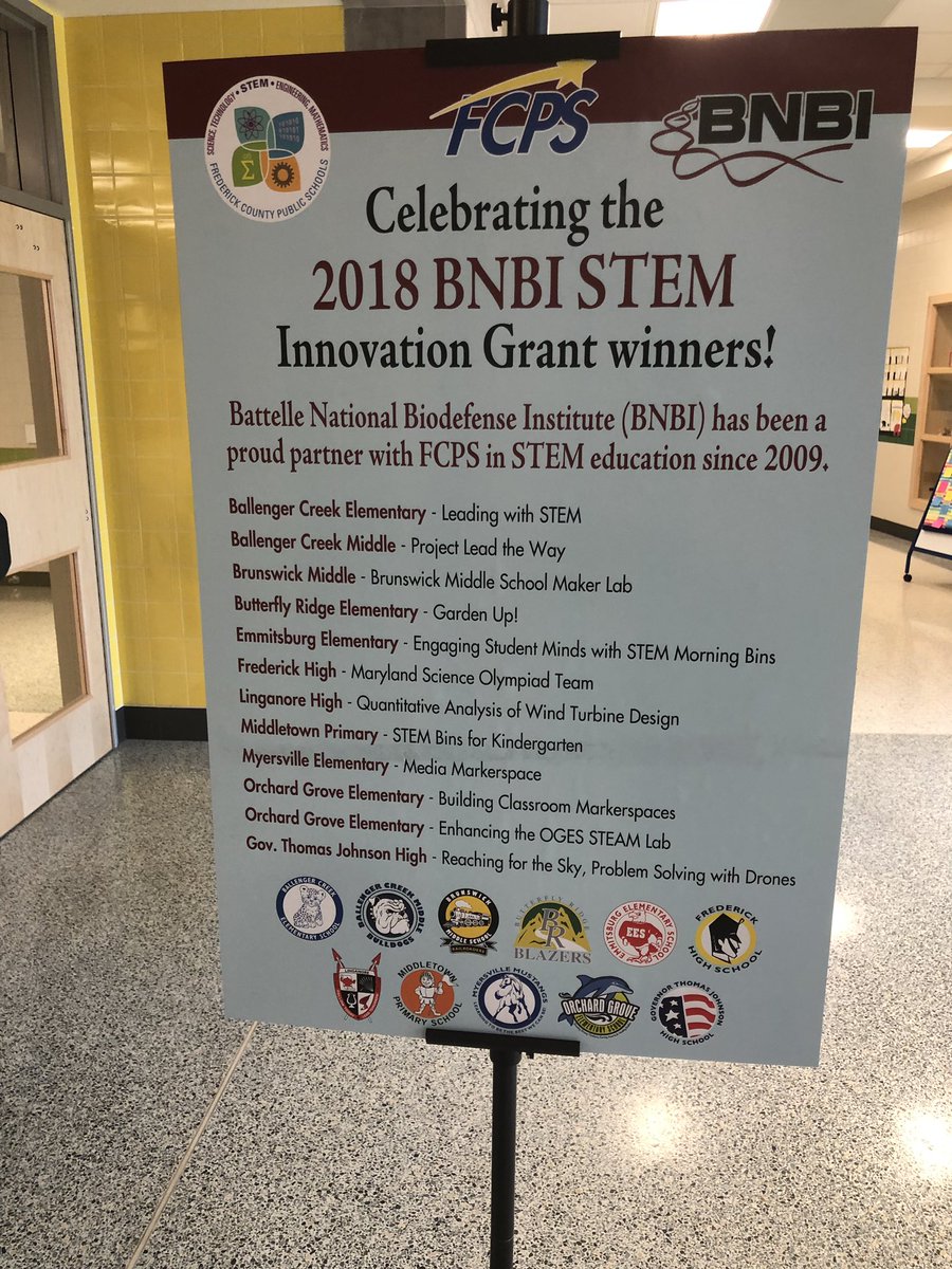 Congrats to our students and staff who have paved the way for yet another year of PJLTW <a href="/BCMS_Bulldogs/">BCMS</a> ! Thank you to BNBI for the funding. #STEM #4RLEAD