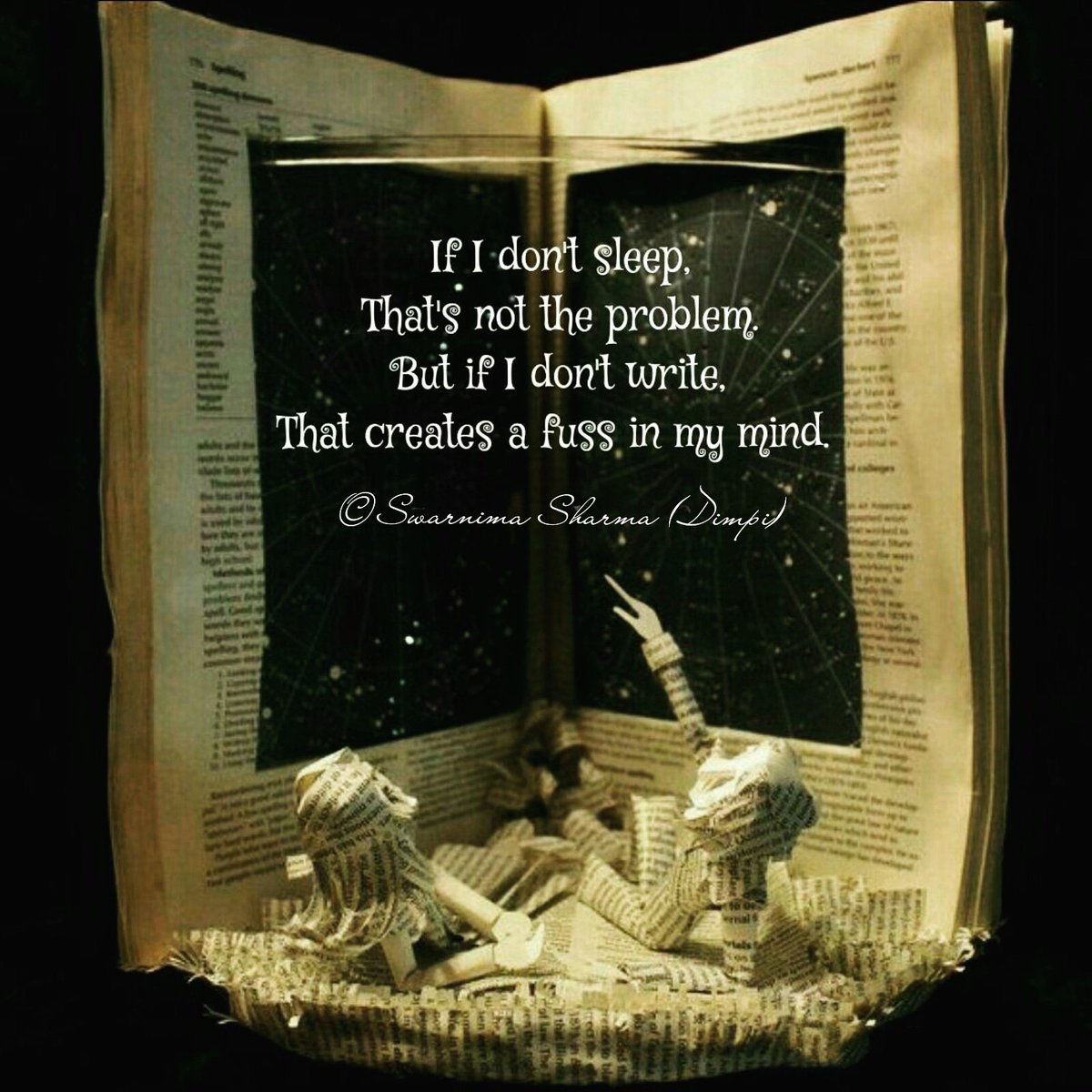 Swarnima050's tweet photo. #writingprompts #artist #poet #poetsofinstagram #poetic #writingsociety #writerslife #worldofpoets #wordsofpoets #writersnetwork #worldofpoets #boozygaitofaprattlepen #literaryfiction #bookstagram #booklover #bibliophile https://t.co/Ln4yICgKgg
