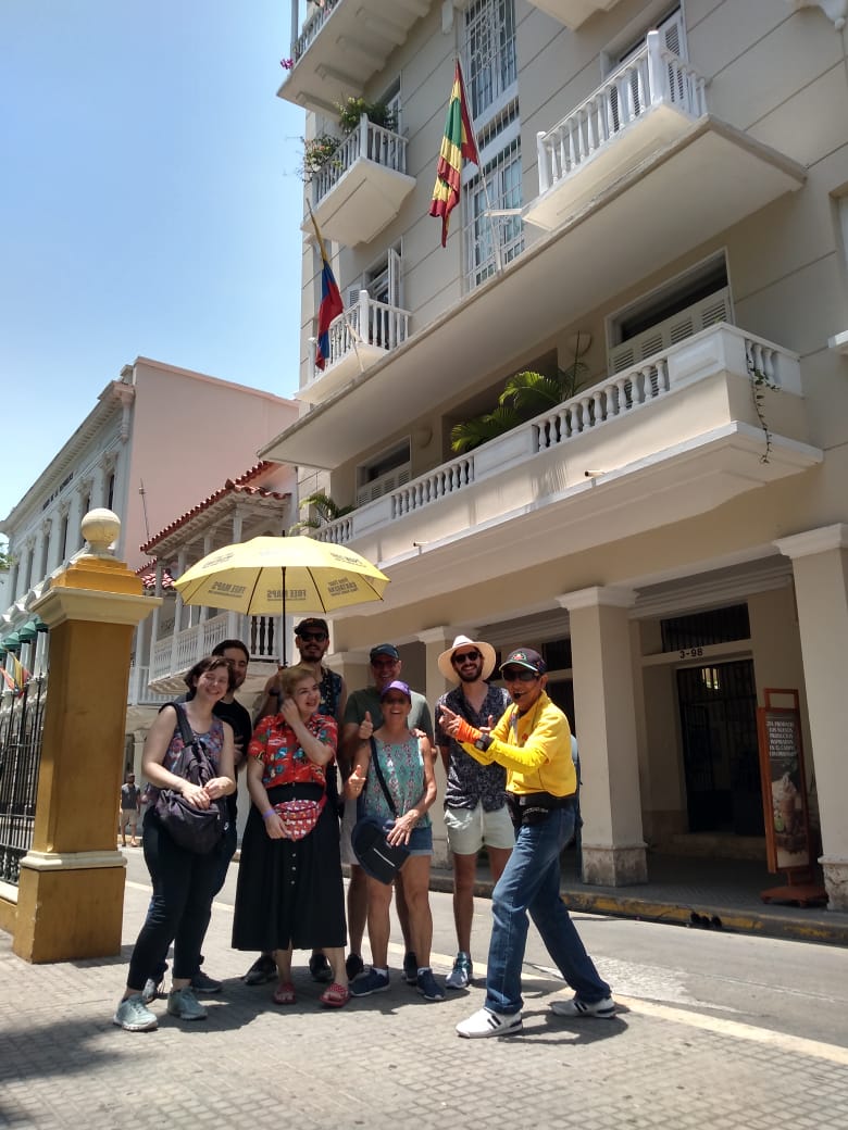 FTCartagena's tweet photo. Cartagena Is wonderful! @freetourcom @MincomercioCo @PROCOLOMBIACO @PROPAIS @colombia_travel @CorpoturismoCTG @_ShoreExcursion https://t.co/C1Ht1yv3rC