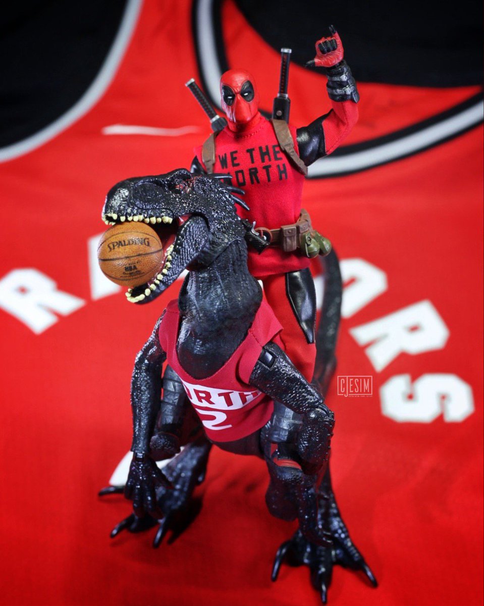 CJesim's tweet photo. Let's go Raptors! #WeTheNorth #RaptorsIn5 #Game5 #NBAfinals https://t.co/6gygVJMJrP
