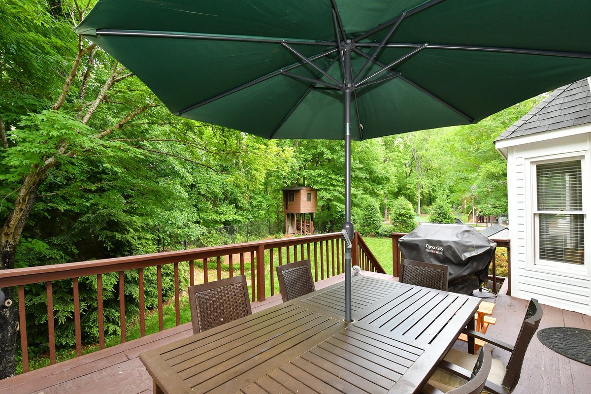 SusanMaierColon's tweet photo. Happy Monday, y'all! Who's enjoying this amazing summer weather? This fabulous deck at 900 Shadowmere Court will make you want to spend all your time outside! Give me a call at (336) 749-3992 for more information and to schedule a viewing! 🏡🗝️ #porchweather #smcrealtor https://t.co/n2ybRSsdaA
