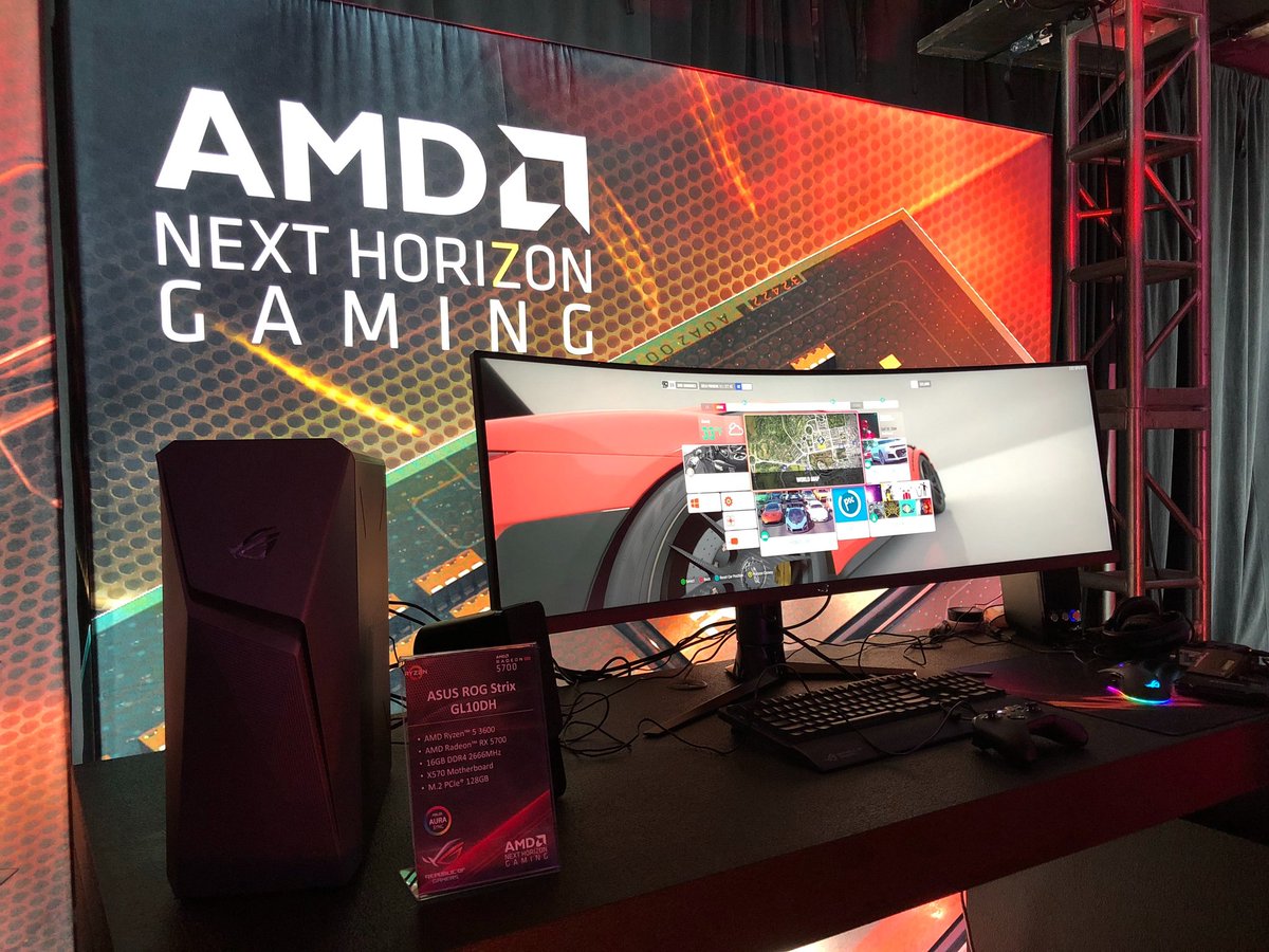 ASUS_ROG's tweet photo. Super pumped for all of the announcements today! 
Our newly announced #ZephyrusG and the #GL10 will be getting refreshed with new CPUs and GPUs
#NextHorizonGaming
@AMD @AMDGaming @AMDRyzen https://t.co/Lnt5xmuyT3