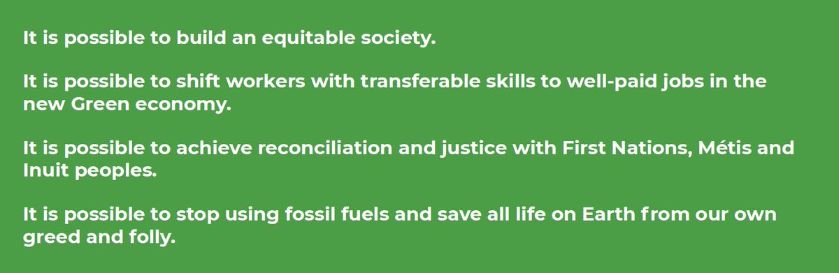 #MissionPossible: Canada can become an example to the world again. Let’s show how a fossil fuel dependent country ends our dependence on fossil fuels. <a href="/CanadianGreens/">Green Party of Canada</a> climate action plan lays the foundation for stable, well-paying jobs in the new economy.
greenparty.ca/en/mission-pos…
