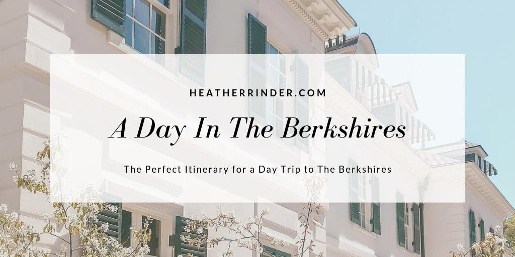 Here is your itinerary for THE PERFECT DAY TRIP TO THE BERKSHIRES. heatherrinder.com/blog/berkshire… #newengland #newenglandtravel #traveltips #daytrips #summerdays