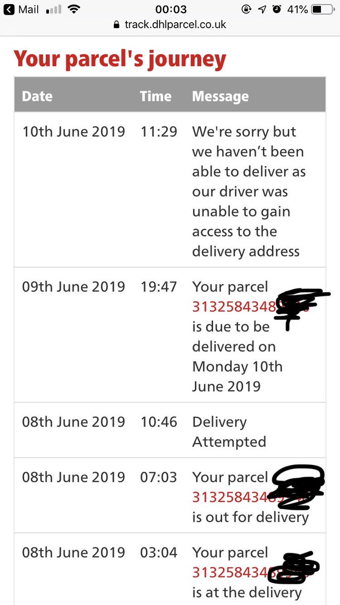 Freyabcd's tweet photo. @dhlexpressuk @dhlukfoundation not sure why I can only tag your ‘foundation’ but this is a joke DHL, get your act together https://t.co/9uj1cDXbte