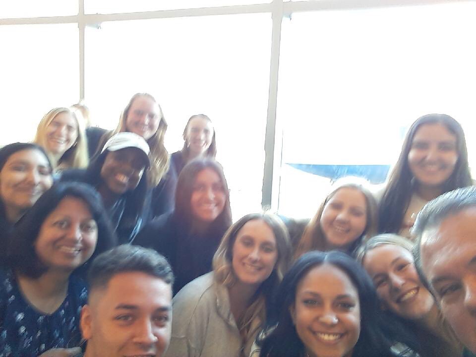 Most of our group of 15. We’ll see the other five in London tomorrow. Safe travels to all. <a href="/sjmctxst/">TXST Journalism and Mass Communication</a> <a href="/SJMCStudyAbroad/">SJMC Study Abroad</a>