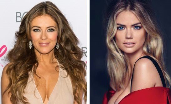   HAPPY BIRTHDAY !  Elizabeth Hurley  and  Kate Upton 