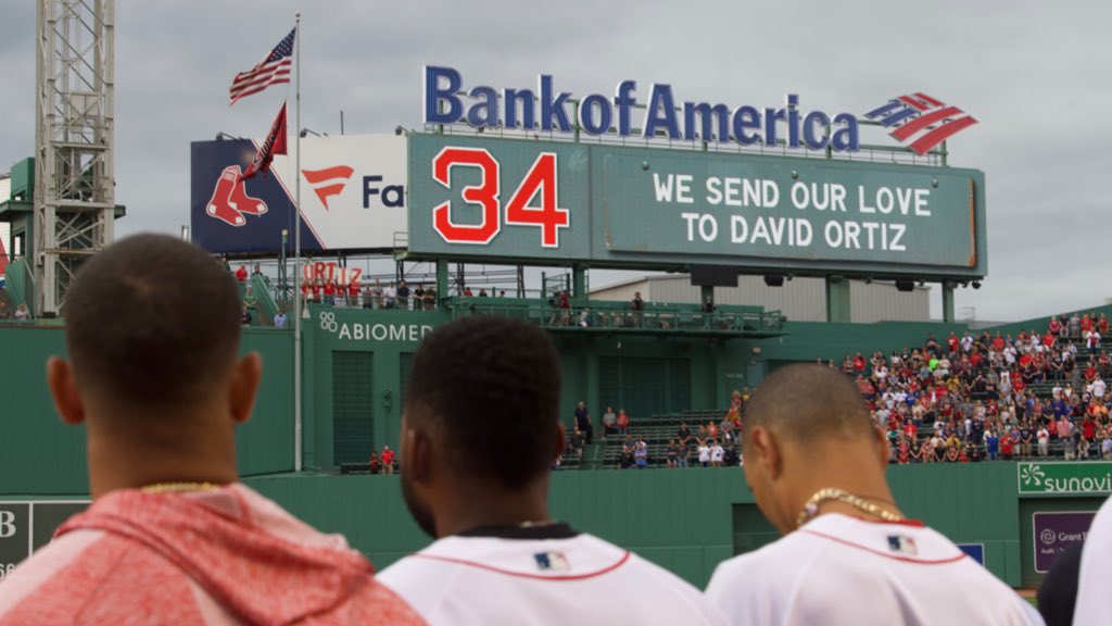 RedSox's tweet image. A moment of reflection for Big Papi. ❤️