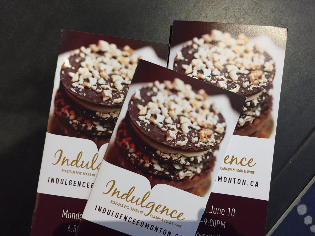 MollysEats's tweet photo. It’s @IndulgenceYEG tonight! Hope to see some of you. I’ll be milling about &amp; helping with the event tonight. #yeg #yegfood #indulgenceyeg #Indulgence2019 https://t.co/YVNXNCwKAX