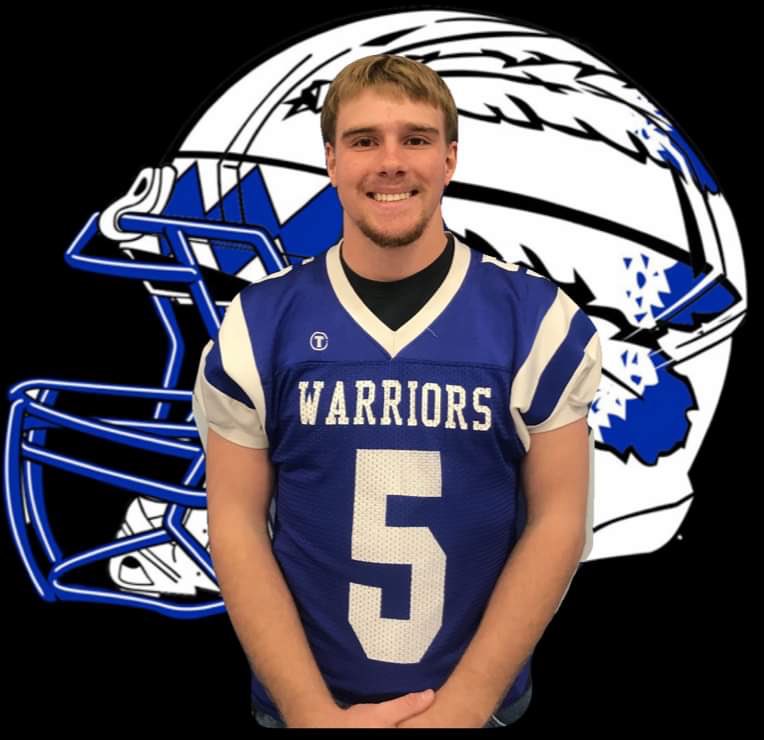 Gentry Anderson will be representing the Arapahoe Warriors Football Team one last time at the Sertoma 8-Man All-Star game this Saturday at Hastings College! <a href="/gmanderson20/">Gentry Anderson</a> #Tribe #LetThisKidSpin #4326RushingYards #116TDs #3111PassingYards hudl.com/v/2BJVG2
