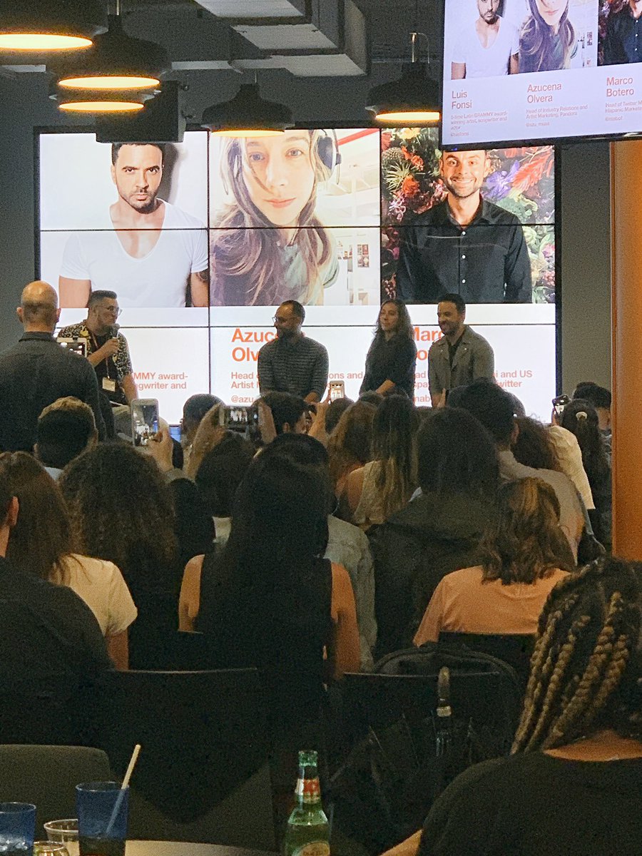 SmashHawk's tweet image. Back to the old @TwitterNYC stomping ground to hear about the New Era of Latin Music and how the cultural conversation is evolving on Twitter w/@LuisFonsi @azu_musa  and @mabot #lanuevamezcla