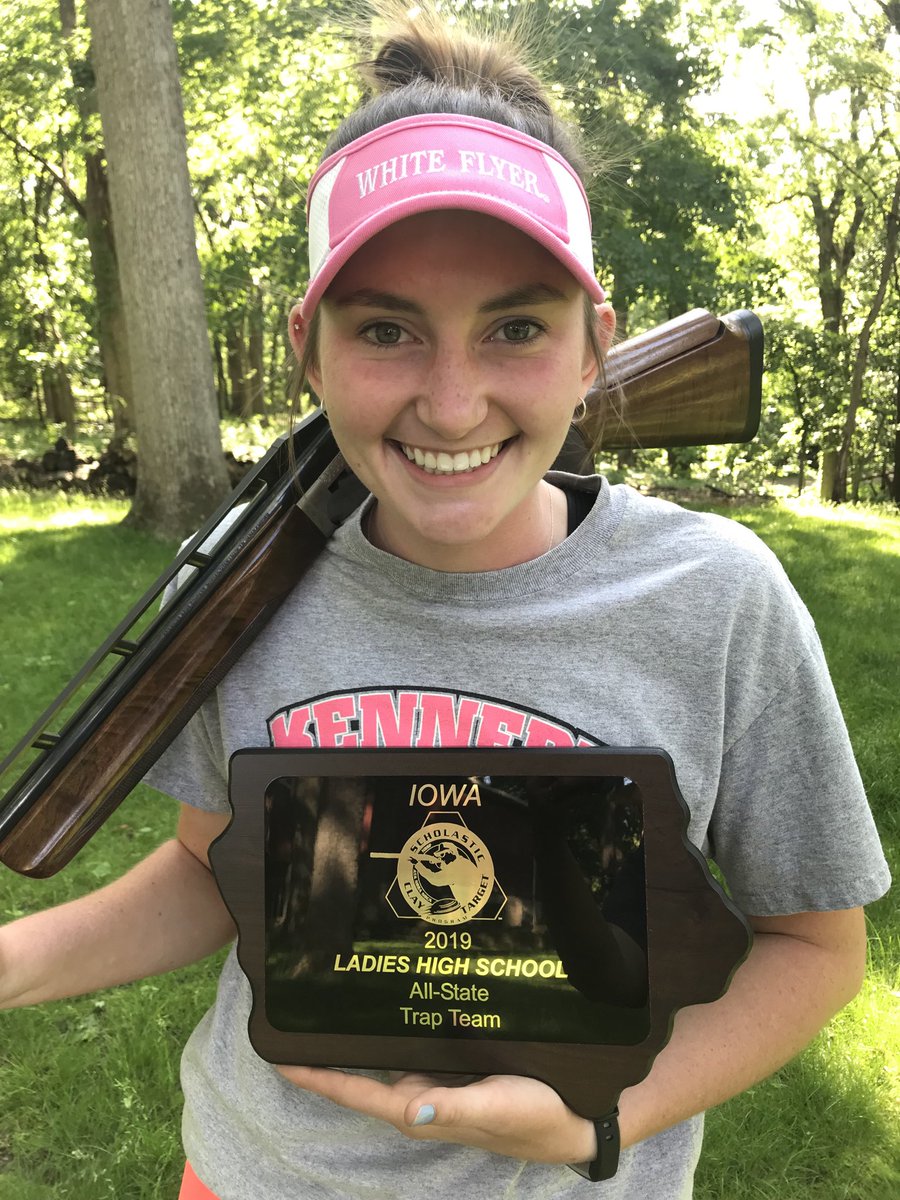 KennedyTrapClub's tweet photo. Maddie Prull @maddie_1421 finishes her career with All-State honors! Tremendous achievement! ⁦⁦@CRKennedyHigh⁩ https://t.co/dJTsEphp37