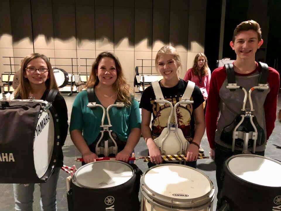 MiddleWildcat's tweet photo. All were excellent students of the Wildcat Drumline https://t.co/l1dF9Osbld