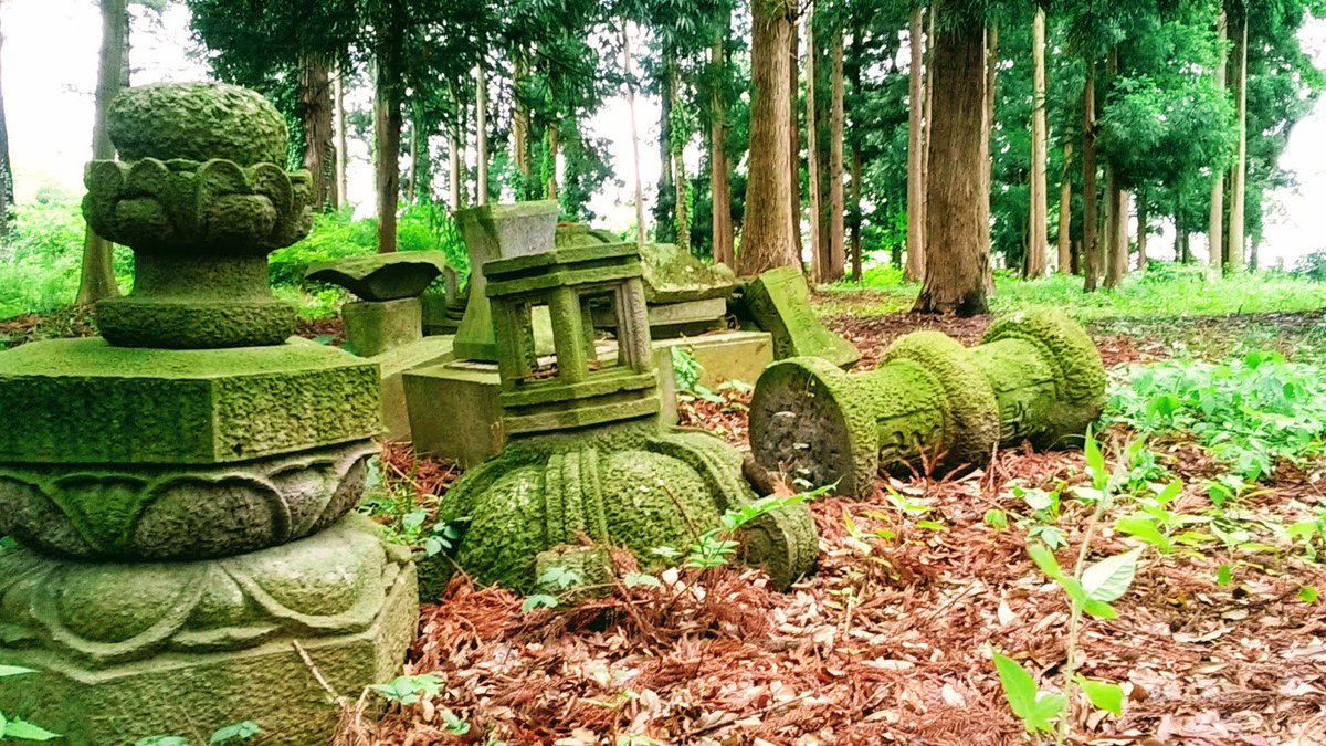 ａｄｖ企画 みちのくコミティア 福島 夏ならではのスポットがこちら 神炊館神社にあるこちらのエリア 赤いほこらと壊れた灯篭があります わびさびを感じるシチュエーションです 是非 撮影にご利用下さい 注 夏は虫除けスプレー必須 奥州須賀川