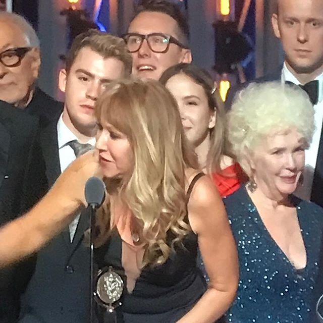 🥂 to <a href="/ketnerrocks/">ketnerrocks</a> for taking home a Tony Award last night for his work on this year’s Best Play <a href="/theferrymanbway/">The Ferryman on Broadway</a>! So proud of you for helping bring such a wonderful play across the pond to Broadway! 👏👏👏 <a href="/thetonyawards/">The Tony Awards</a> #TeamTexas #getinthatshot 📸 🎥 🥇 bit.ly/2KcYI4i