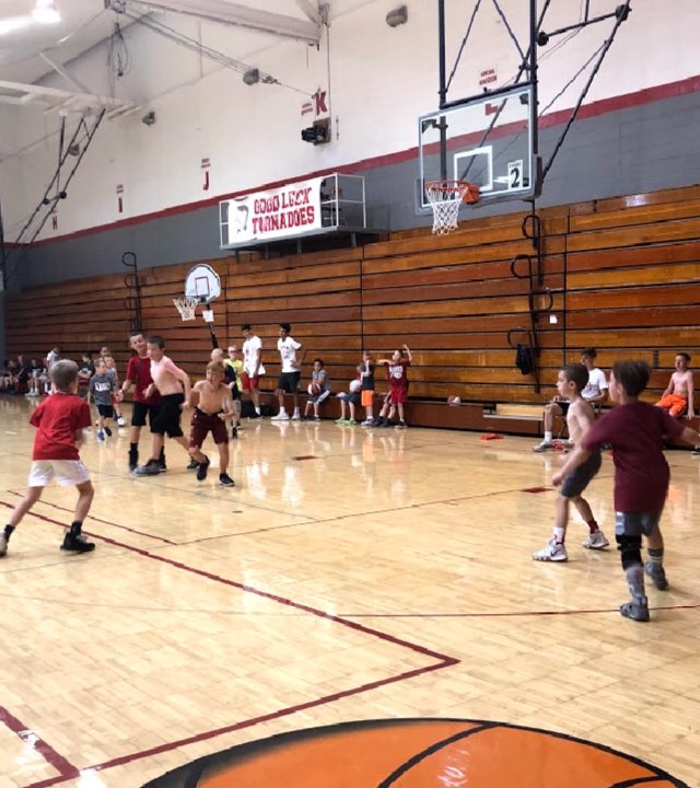 doverbasketball's tweet photo. Action from 1st day of Dover Basketball 🏀 Camp. #FutureTornadoes 🌪 https://t.co/DC0XoeB61y