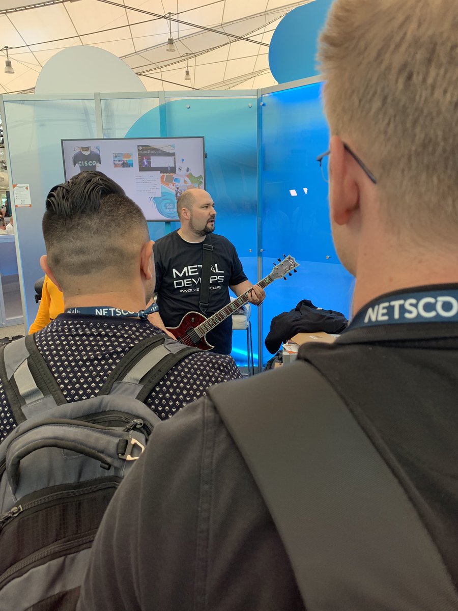 Come join <a href="/MetalDevOps/">MetalDevOps</a> at Cisco Live! DevNet zone now #CLUS #DevNet