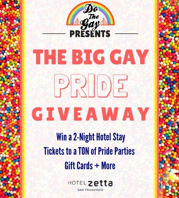 DoTheGay's tweet photo. Are you ready for Pride?! We're give one lucky winner an ultimate Pride week staycation including:

🏩 2-night hotel stay at @hotelzetta
🎟️ tickets to 7 parties (yes SEVEN)
🥪 $40 gift card to @The_Melt + more!

ENTER: https://t.co/csqohm89i4

#DoGayStuff #sfpride #pridemonth https://t.co/nRHQpVvdZN