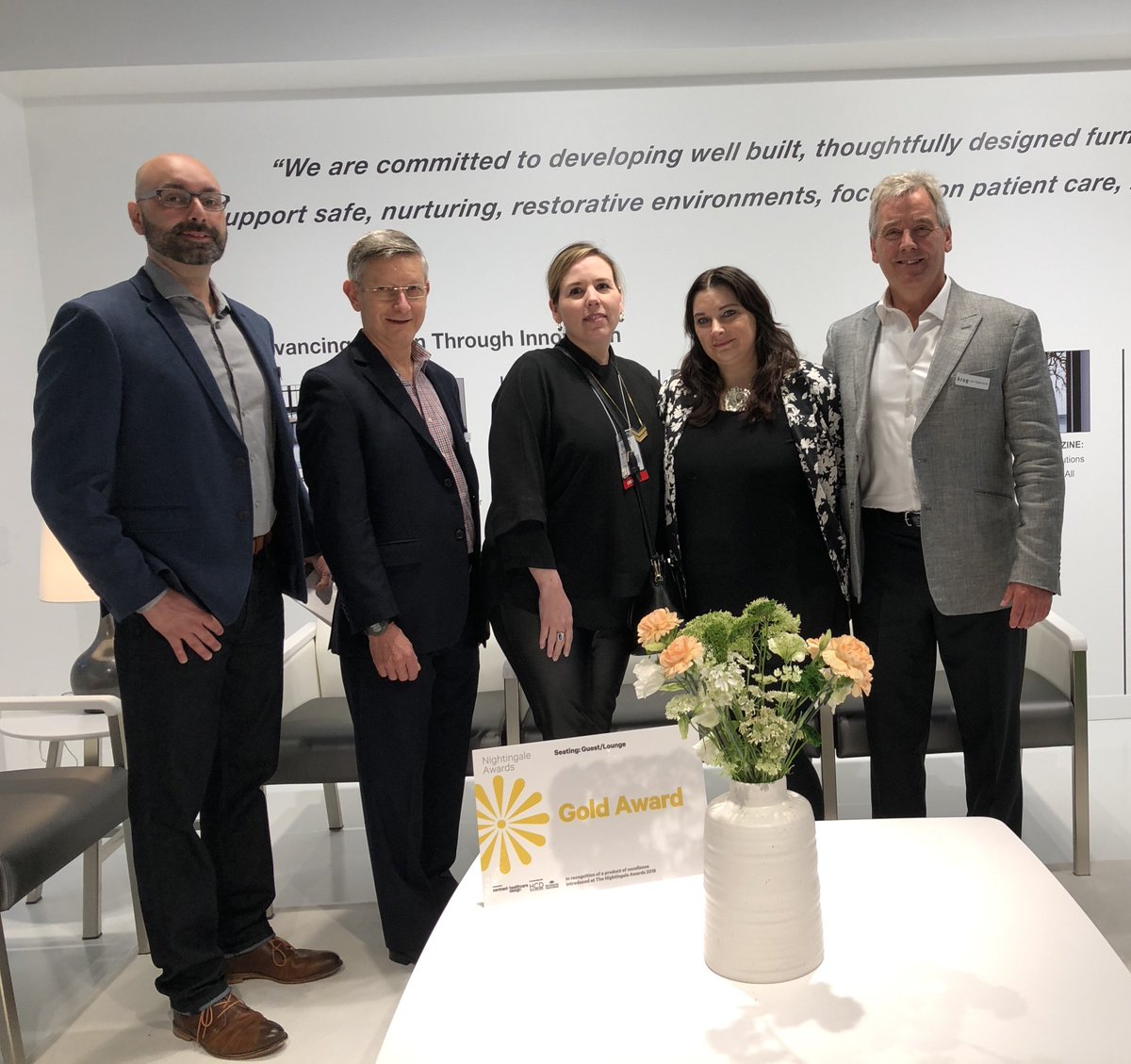 Kilterllc's tweet photo. Thanks so much to @KrugInc for hosting the American Academy of our Healthcare Interior Designers for breakfast! Great kickoff for @NeoCon_Shows. #krug, #AAHID #neocon2019 https://t.co/x3RdKMlYs9