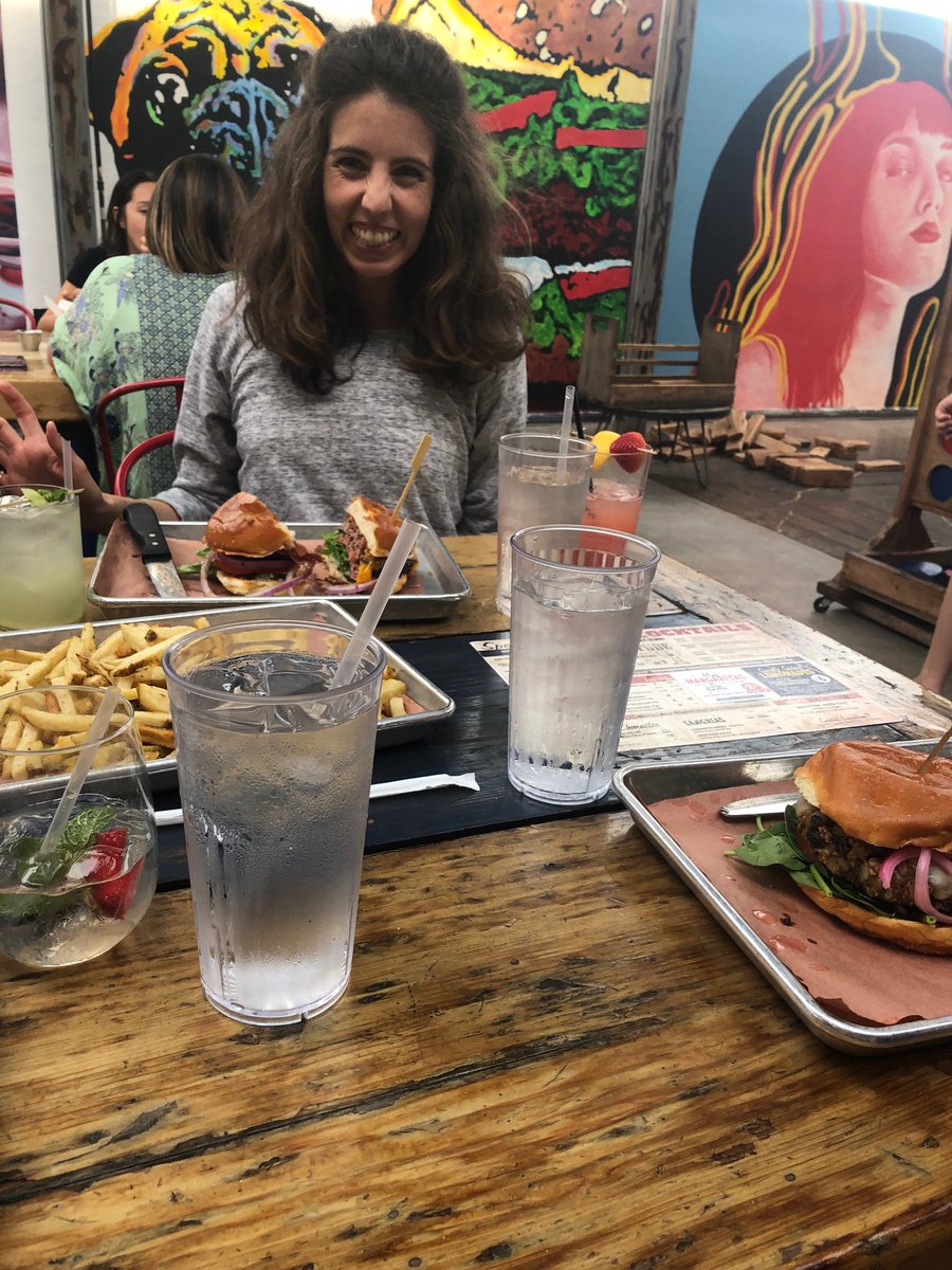 cwilliamsark's tweet photo. Denton Town Square! Team Texas-burger paradise! #tcrwp #staffdeveloperlife https://t.co/iE90UB0T4d