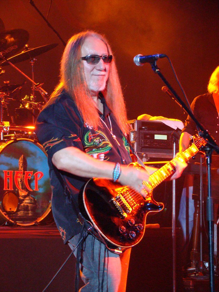 Happy Birthday to Mick Box, Uriah Heep guitarist, born today in 1947 72 