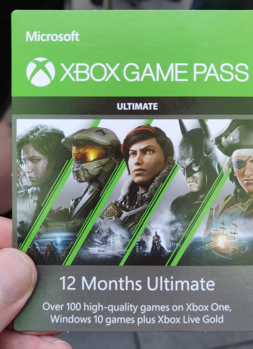 This is a #Giveaway for #XboxGamePass Ultimate Just been given it by @XboxQwik in the #XboxFanFest queue Worldwide #Competition - Follow and RT to enter Digital Code that I will send via a #Xbox Live Message so MUST have a valid Xbox Gamertag Ends Sunday 16th June 8pm BST