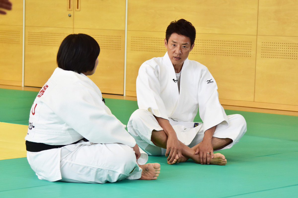 Ipu 環太平洋大学 公式 環太平洋大学女子柔道部 体育学科1年素根輝さんの取材で 報道ステーション松岡修造さんが来校されました 放映日が決まりましたらまた発信します