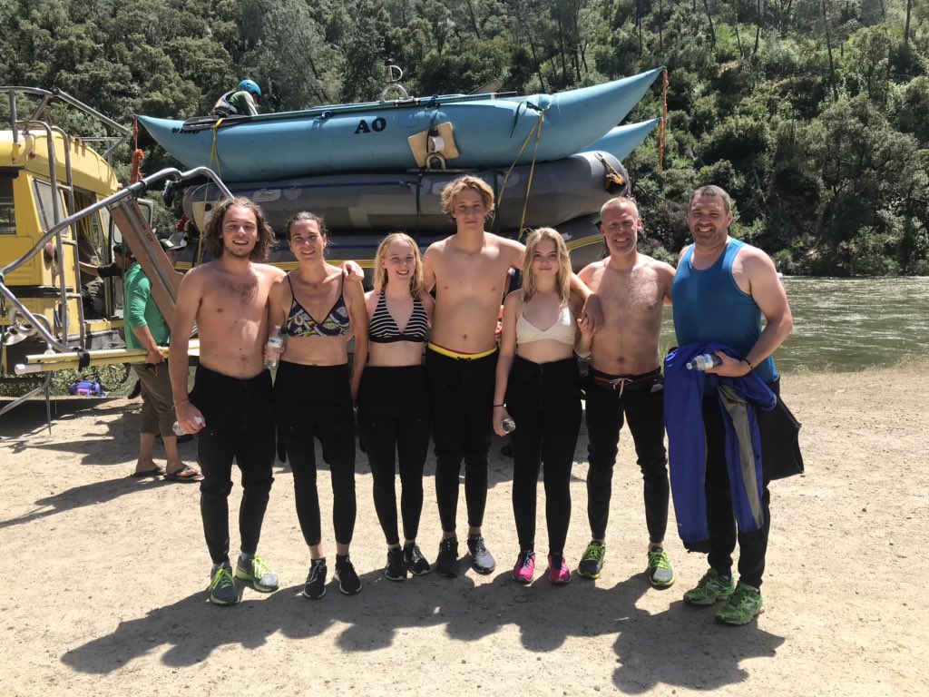 itstito77's tweet photo. Spent the day river rafting with this #swedish 🇸🇪 family! #newadventures #summer #vacation #hostparent  #Mercedriver #Mariposacounty https://t.co/duEZ06QGGs