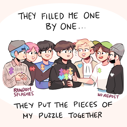 Randomsplashes's tweet photo. the six pieces that complete jungkook's puzzle 🧩

#btsfanart #BTS #JKOurEuphoria #2019BTSFESTA #Euphoria @BTS_twt https://t.co/Fidimg3tIy