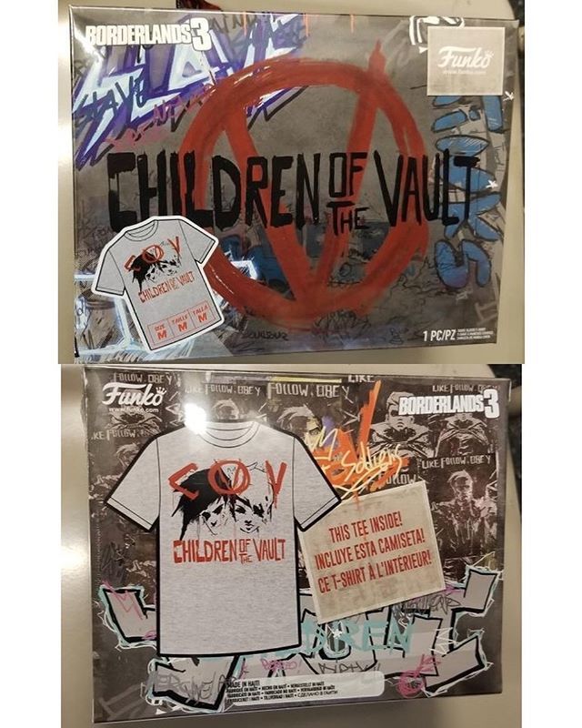 DisTrackers's tweet photo. E3 Exclusive Borderlands Tee is releasing this Wednesday at GameStop! https://t.co/MjxLPQfUJL