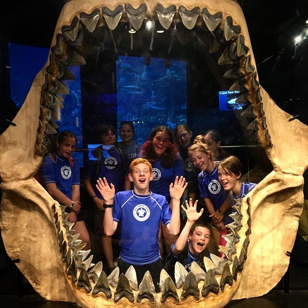 The first week of camp is underway &amp; we’ve already been on some fun trips with the Marine Biology Adventure Leatherbacks! #SeaTurtleCamp #FortFisherAquarium
•
•
•
•
#summercamp #summercamps #wilmingtonnc #wilmington #fortfisher #ncaquarium #marinebio #marinebiology #mari…