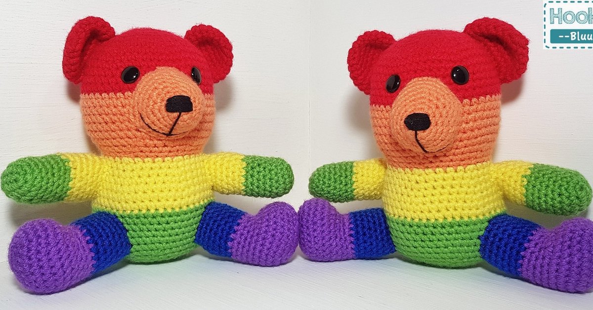 HookyBluu's tweet photo. Estos bellos osos fueron un pedido muy especial 🏳️‍🌈😍. ¡¡Me encantaron!! https://t.co/40nkstQjsi