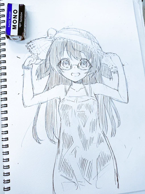 スク水ワンピせきらちゃんとちょっと気が早いせきらちゃんです 