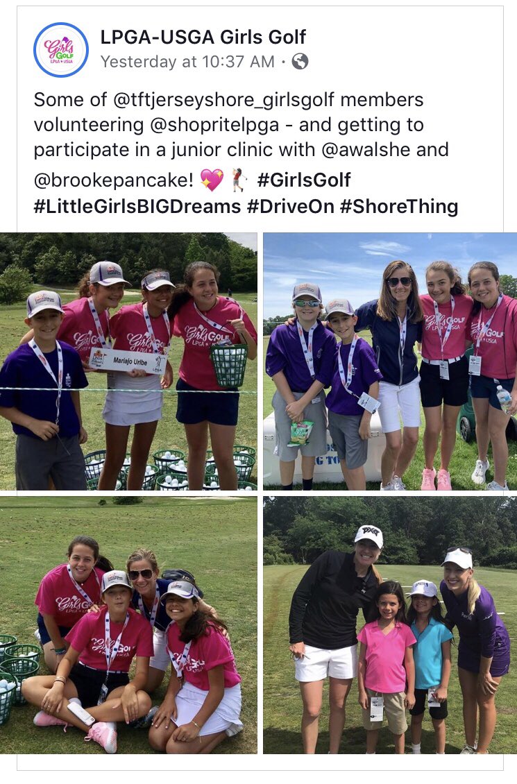 firstteejs's tweet photo. @TheFirstTee what a great experience for our participants! Thank you @ShopRiteLPGA @LPGAGirlsGolf @Lexi https://t.co/8jqySmpeGK