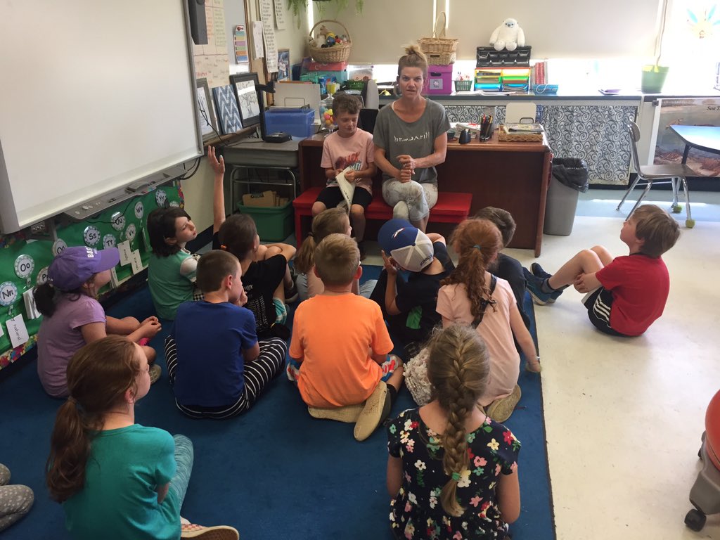 FordsFriends's tweet photo. Minimizing end of school nerves with some yoga and deep breathing exercises! Thank you Mrs. Maher! #TTUchat #ttugr2 https://t.co/9fSJnMNqeA