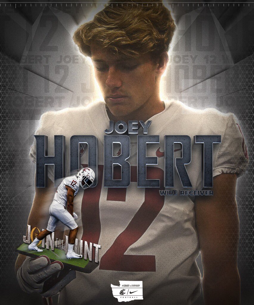 joey_hobert12's tweet photo. After a great unofficial visit and a great talk with @coachdavenichol I am proud to say that I am 100% committed to Washington State University!! 🔴⚪️🔴 @WSUCougarFB #GoCougs #CVE https://t.co/VsCKi7YNCn