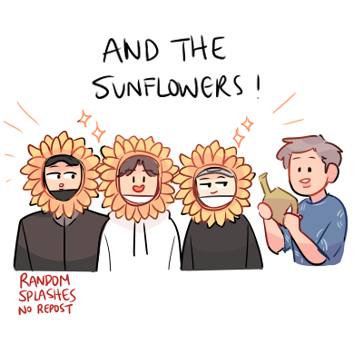 time to water the bonsai trees....and the sunflowers!?

#btsfanart #RM #JIN #JHOPE #SUGA @BTS_twt 