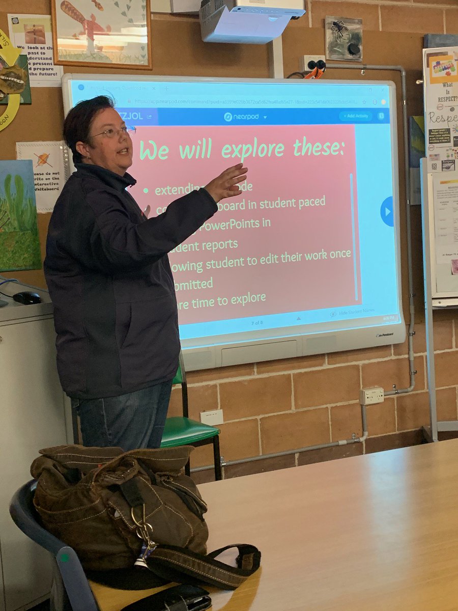 Another fantastic afternoon of professional learning at BPS sharing and collaborating around our use of Nearpod K-6. <a href="/nearpod/">Nearpod</a> <a href="/craigsnudden/">craig snudden</a>