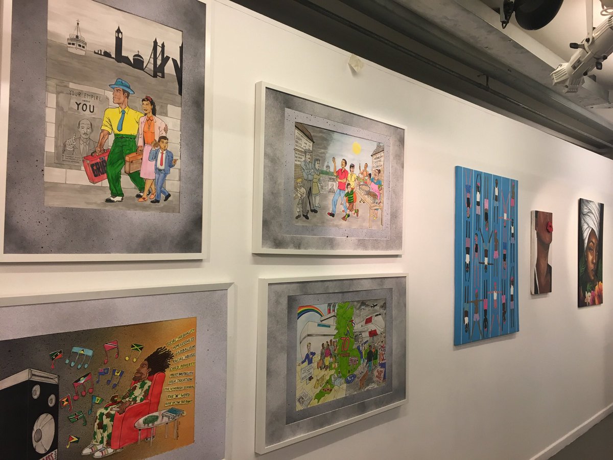 MendoncaPen's tweet image. Looking for an illustrator? Check out extraordinary British Caribbean talent @RichMixLondon @ReelRebelsRadio #windrush