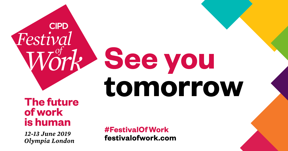FestivalofWork's tweet photo. 🙌 #FestivalofWork starts tomorrow! 🎉Don't miss 2 action-packed days of learning. Be prepared for the work revolution! Register for your free exhibition pass now: https://t.co/6bO737PYsi #HR @CIPD https://t.co/4XYflLx8s6